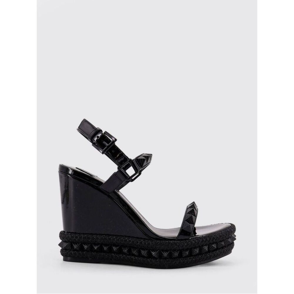 Christian Louboutin Heeled Sandal Woman Black - Picture 1 of 1